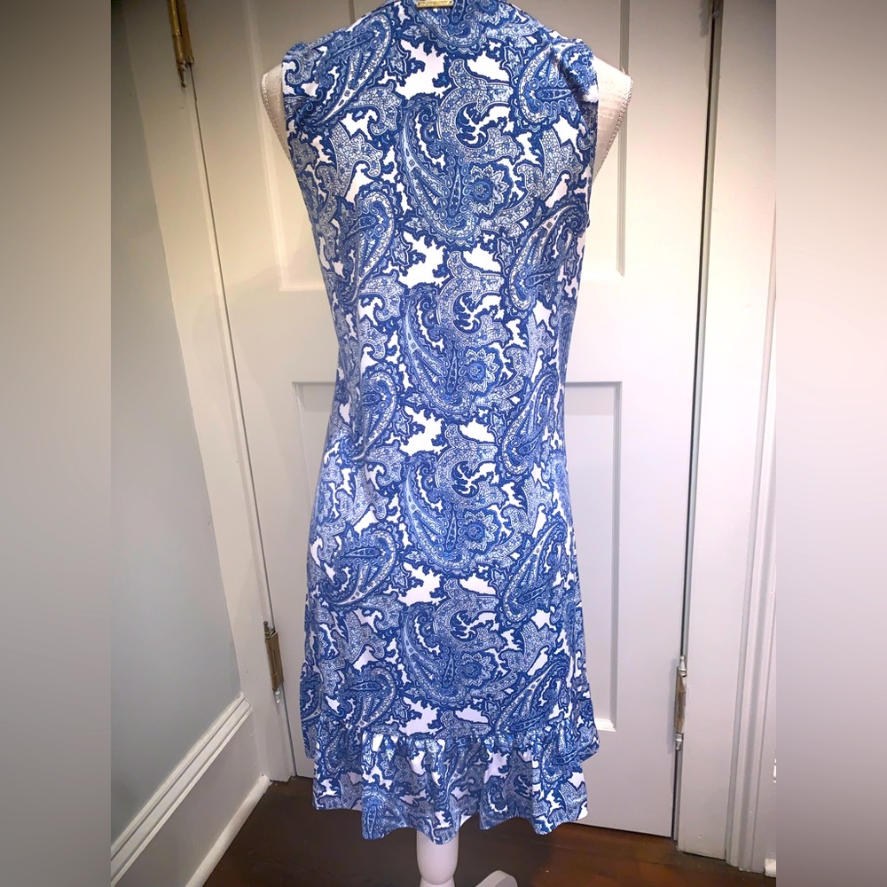 ❤️MICHAEL KORS❤️NWT!RUFFLED HEM DRESS! EXCELLENT CONDITION!! - Picture 5 of 9
